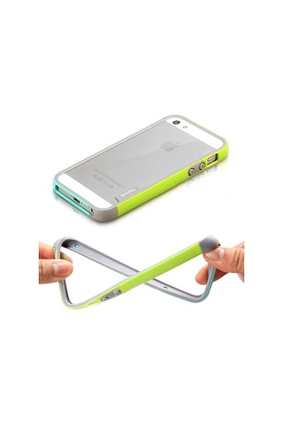 Fitcase Apple Uyumlu iPhone 4S Kılıf Walnutt Bumper Koruyucu Arka Kapak