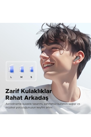 Soundpeats Clear Bluetooth 5.3 Kulak İçi Kulaklık
