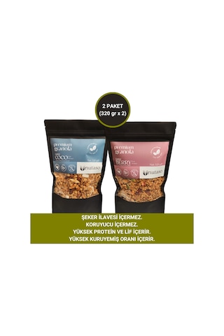Nutaso Coco Granola 320 G + Berry Granola 320 G