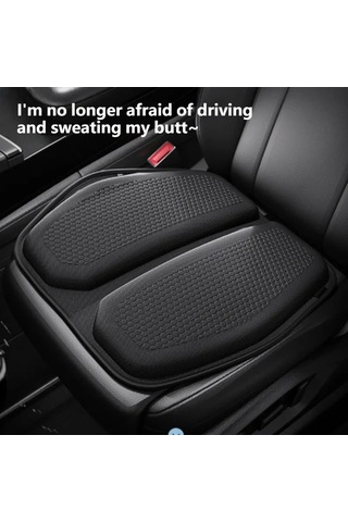 Liangmei Araba Jel Soğutma Koltuk Minderi 3d Petek Serin Ve