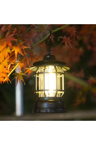 Reedark Oranj Ip65 Su Geçirmez Kamp Lambası, Cob Işık Kaynağı, Zayıf/güçlü Mod, 3xaa Pil Dahil Değil , Abs Malzeme Çok Renkli