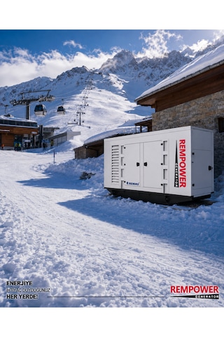 Rempower Perkins Motorlu Rpr 22 Kva Otomatik Kabinli Dizel Jeneratör