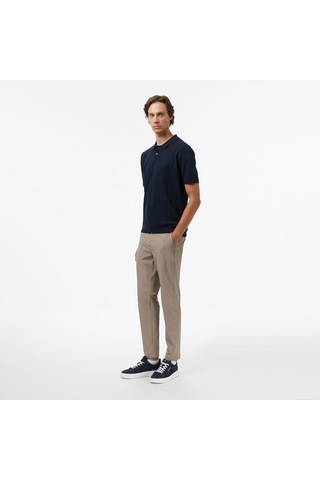 Nautica Erkek Lacivert Classic Fit Kazak Düz S57307t Lacivert
