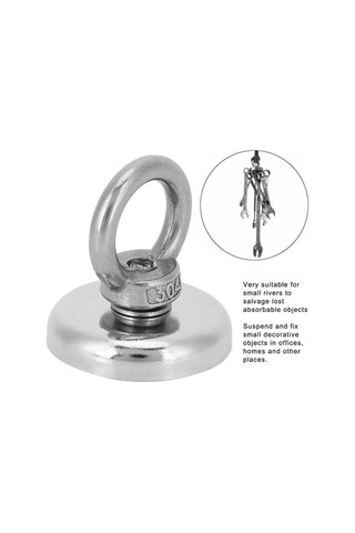 Tongxida Dayanıklı N35 Kaplamalı Manyetik Kanca - 80 Lb Yük Taşıma Kapasiteli Balıkçılık Ve Sabitleme Aracı