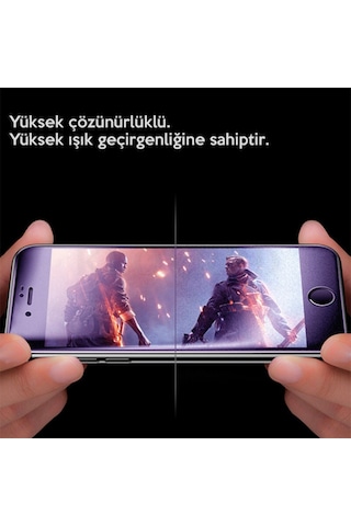 Apple Uyumlu   iPhone 11 Pro -5.8- Xs-X Anti Blue Light 3D Full Cam Ekran Koruy Siyah (394342503)