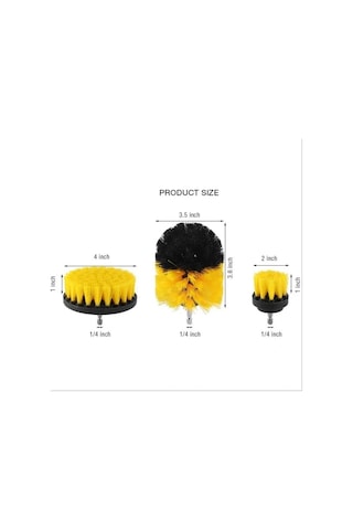 Hepta Collection Sku:smgstkb7f2984463 Matkap Ucuna Takılan Temizlik Fırça Seti Sku: Smgstkb7f2984463