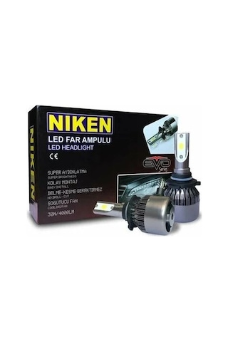 Niken Led Xenon Ampul Evo H1 H3 H4 H7 H11 H15 H27 9005 9006 506849083