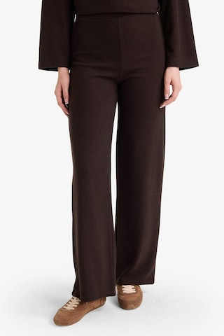 Defacto Wide Leg Geniş Bol Paça Pantolon G4085ax25wnbn338 Kahve-bn338