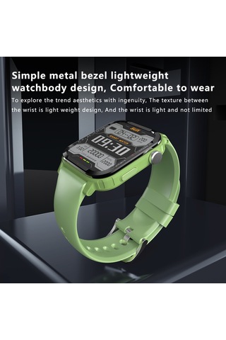 Singree 1.85" Ekran Ip67 Bluetooth 5.0 Akıllı Spor Saati