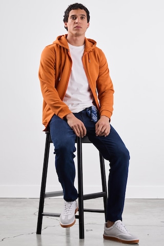 Dufy Kiremit Erkek Sweatshırt - Regular Fit Kiremit