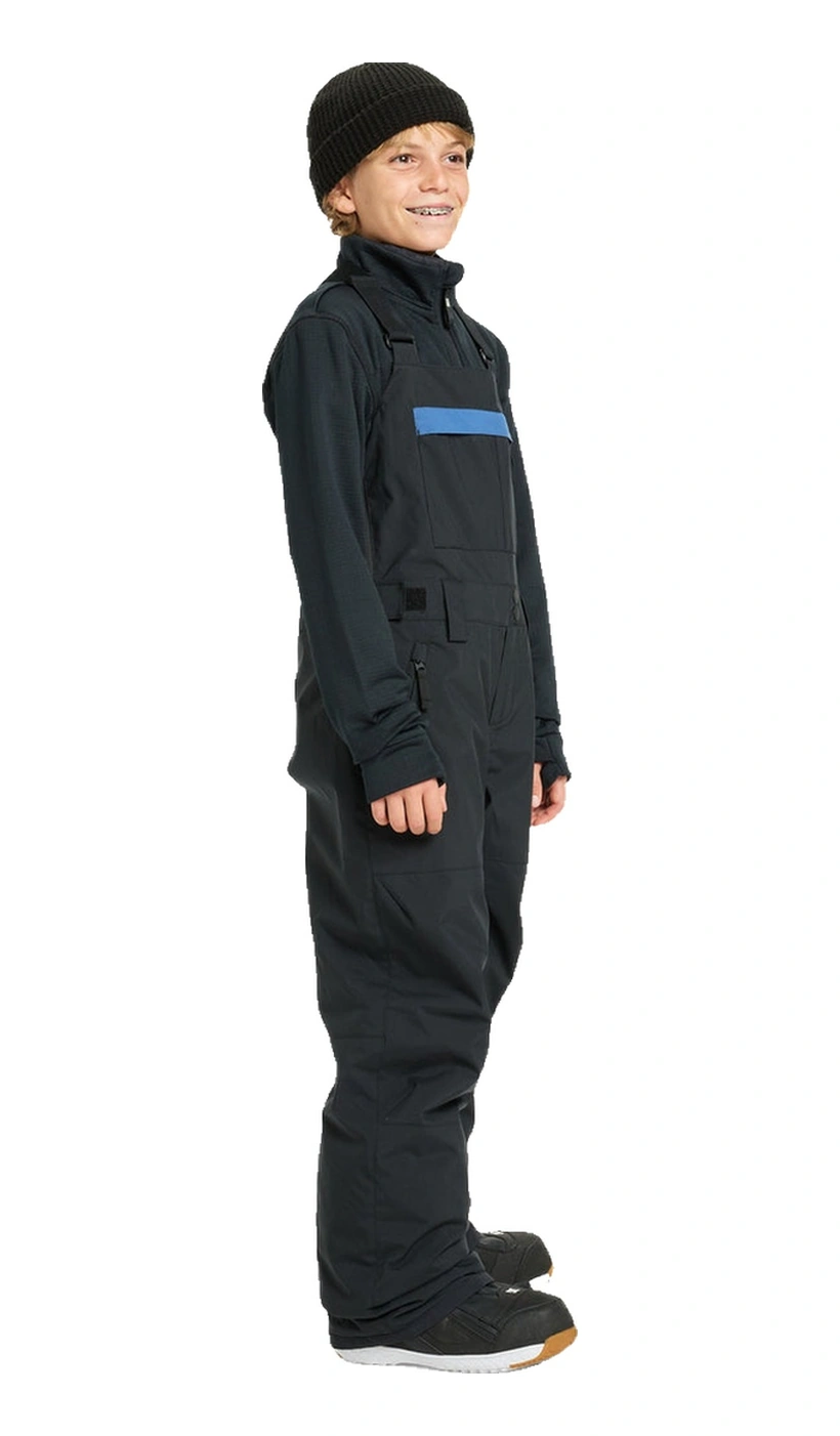 Quıksılver Quiksilver Mash Up Youth Bib Erkek Çocuk Siyah Snowboard Pantolonu 11793 Siyah