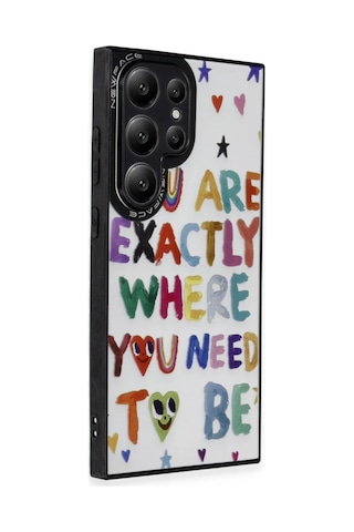 Samsung GalaxyUyumlu S23 Ultra Kılıf Mirror Desenli Kapak - Mirror - 10 Çok Renkli