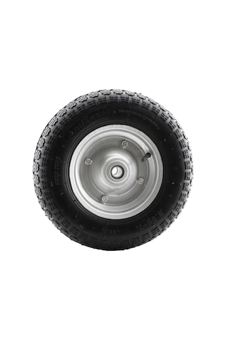 Lexroo Onaks El Arabası Yük Taşıma Tekeri Bilyeli Rulmanlı Havalı Şambrelli 350x70 Mm Çelik Jant