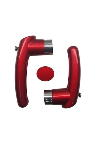 Çaydanlık Sapı Takımı Kulp Tutamak Seti Parlak Kırmızı Yanmaz