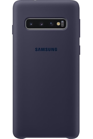Galaxy Uyumlu S10 İle Uyumlu Kılıf Silicone Cover Lacivert Ef-pg973tnegww Mavi