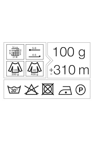 Kürkçü Han Duru 100gr 310m El Örgü İpi Cd13