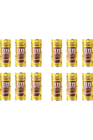 My Coffee Caramel Aromalı Soğuk Kahve 250 Ml X 12 Adet Hazır
