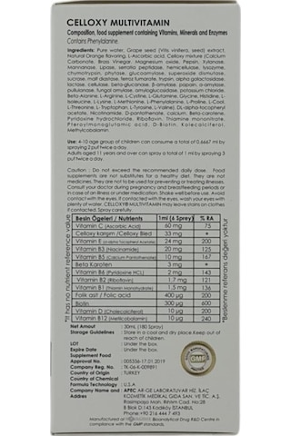 Celloxy Multivitamin 30 Ml