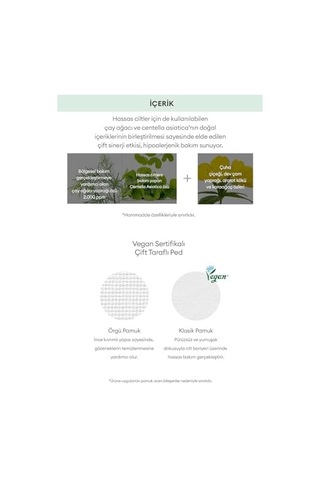 A'pıeu Yağlama Ve Sivilcelenme Eğilimli Ciltler İçin Gözenek Bakım Pedi A'pıeu The Pure Tea Tree Pore Pad