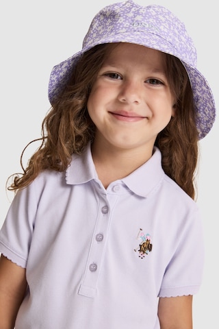 U.s. Polo Assn. Kız Çocuk Lila Tişört Basic 50325592-vr034
