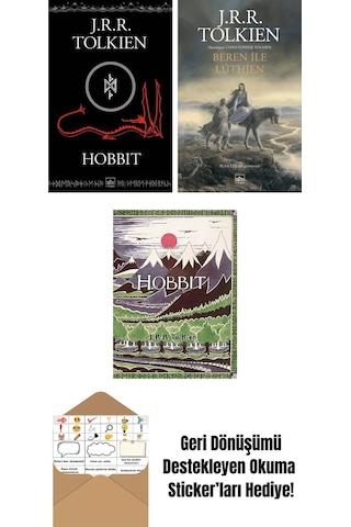 Hobbit Siyah Kapak + Beren İle Luthien + Hobbit Özel Ciltli Baskı