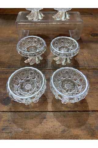 Wow Gümüş Yuvarlak Kesme Lokumluk 6 Lı Gümüş