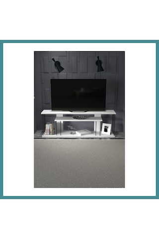 Trendexa Gzd Plus Tv Ünitesi Beyaz 140 Cm Mac