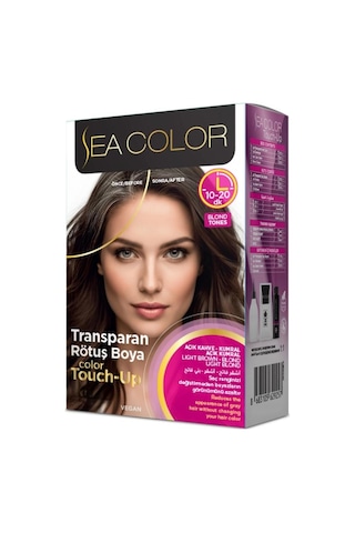 Sea Color Touch-up Transparan Vegan Rötuş Boya Seti 75+75 Ml Kumral Tonlar İçin