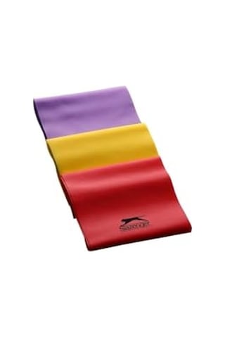 Slazenger Üçlü Pilates Band Set Ucu Açık Açık Bej