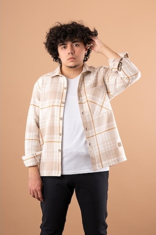 Bican Oversize Erkek Oduncu Gömlek
