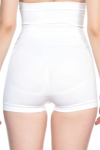 Linabloom Beyaz Mı 2047 Yüksek Bel Boxer Korse