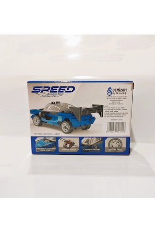 Speed Stil Araba Süper Yapı Blokları Modeli Yarış Arabası Model