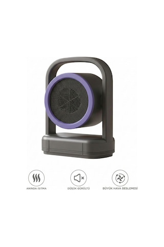 Mini Isıtıcı Fan Taşınabilir Sessiz Hızlı Isıtma 500w Kompakt Isıtıcı