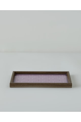English Home Hera Dekoratif Tepsi 16x26 Cm Kırmızı