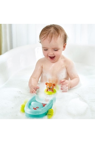 Hape Çek-bırak Tekne Ve Ayıcık - Banyo Oyuncağı