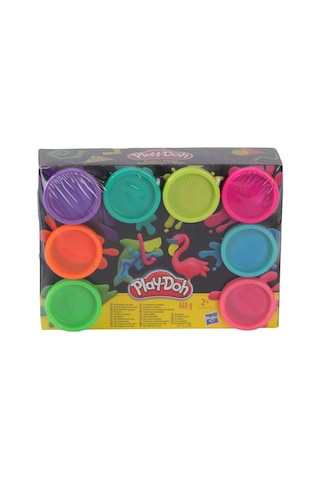 E5044 Play-doh 8li Oyun Hamuru Çok  Renkli
