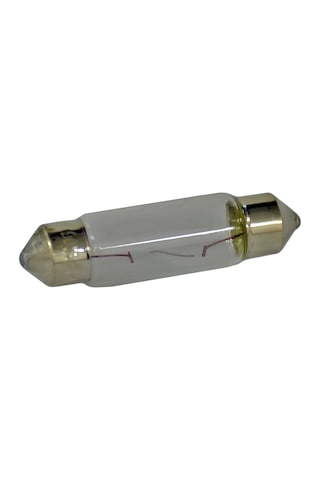10 Adet 12v 5w Sofit Ampul 39mmx10mm