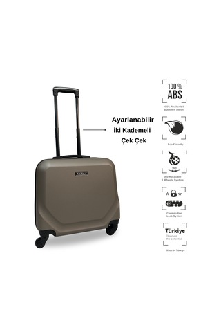 Anhelo Traveller Abs Hostes-pilot Boy Valiz 001