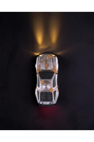 High Beams Duvar Lambası Paslı Yarış Otomobili Tasarımı-178