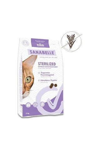 Sterilized Kısırlaştırılmış Tahılsız Kedi Maması 2 Kg