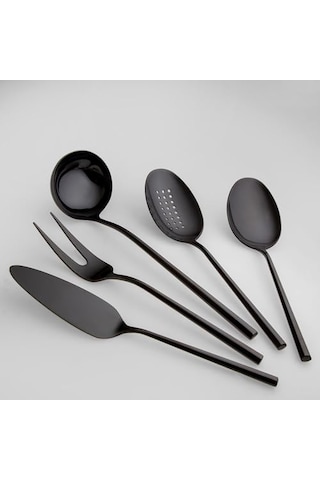 1001 Titanyum Black 5 Parça Servis Seti Genel