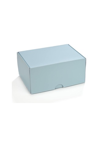Kurabiye Kutusu Pembe-mavi 11 X 15 Cm 100 Adet