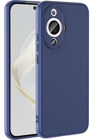 Huawei Nova 12s Uyumlu Kılıf Zore Mara Lansman Kapak-lacivert Lacivert
