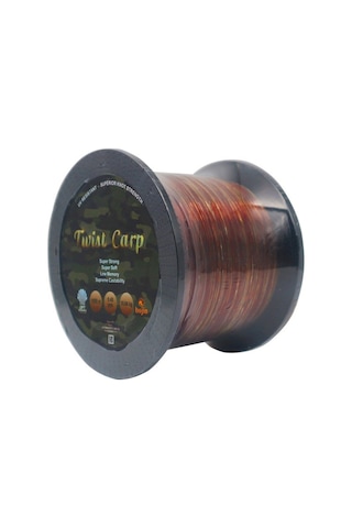 Dft Bojin Twistcarp Kahve-yşil 1000m 0.40mm Misina