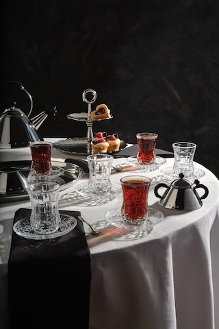 Rcr Etna 12'li Çay Bardağı Takımı 140 Ml Şeffaf