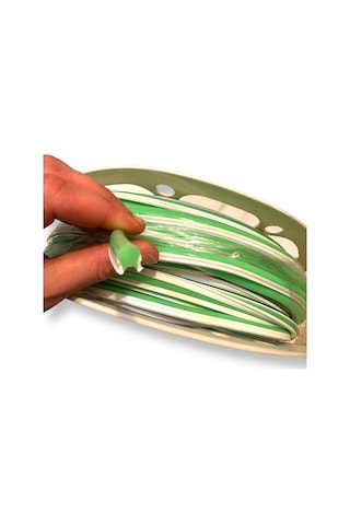 Ikinci Nesil Yeşil Difüzör 5 Metre 6mm Neon Led Silikon Şerit Kapağı Led Şerit İçermez