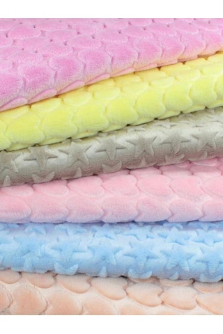 Yıldızlı Peluş Bebek Battaniyesi Stl5009 Diğer