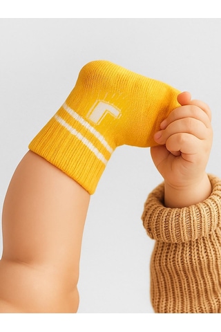Civil Baby Cvl 3'lü 6- Bebek Erkek Çorap Set - Standart