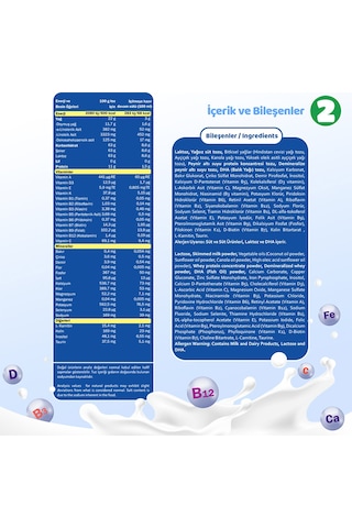 Bebehum 2 No Devam Sütü 6-9 Ay 800 Gr X 2 Adet