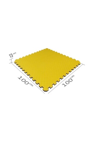 Tatami Minder 100x100x13mm Çok Renkli Paket Tatami Eva Zemin Minderi Puzzle Zemin Matı Tatami Minder